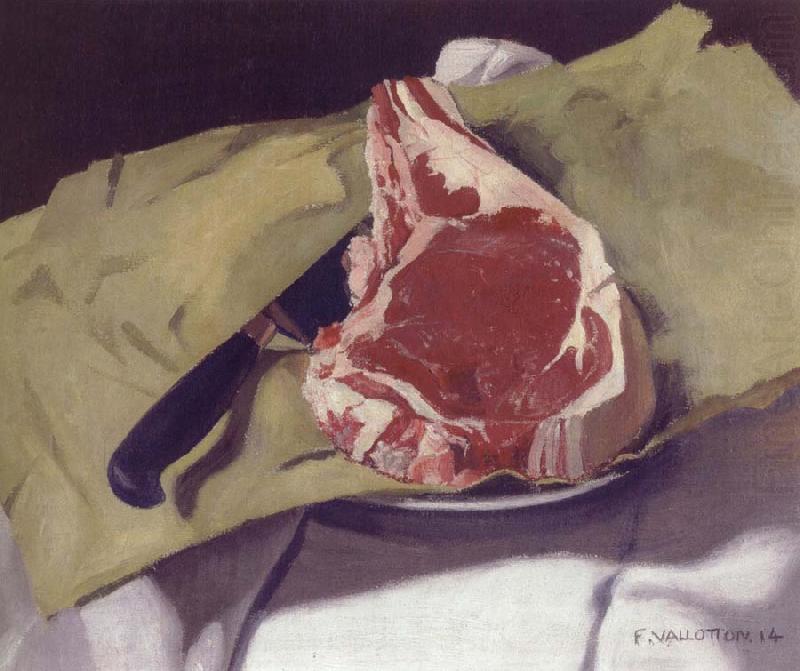 Felix Vallotton Still Life with Steak oil painting picture